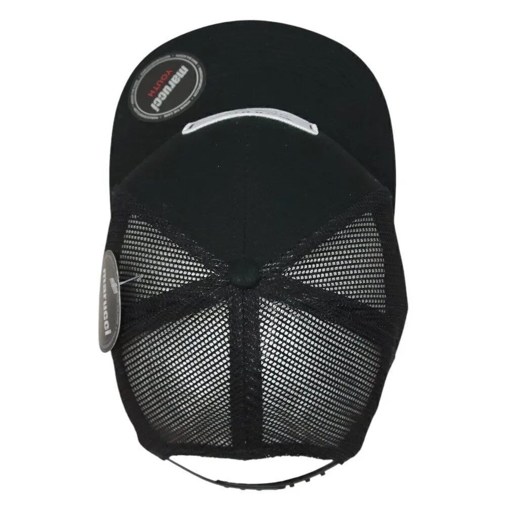 Marucci Baseball Hat Youth Snapback Adjustable Crosspatch‎ Trucker Cap Mesh Back